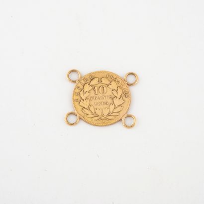 France
10 gold franc coin, Napoleon III,...