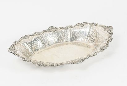 Angleterre,
Plat creux de forme ovale en...