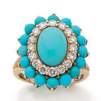 Dans le goût de Boucheron
Bague fleur en...