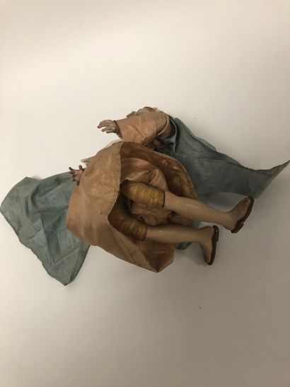 NAPLES, XIXème siècle
Trois sujets de crèche.
La...