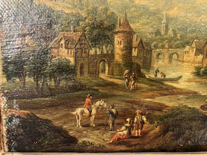 Attribuées à Frans HOCHECKER (Francfort-sur-le...
