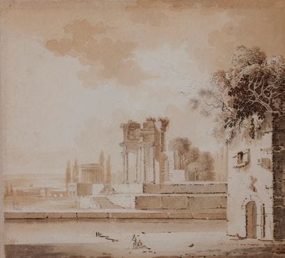 Attribué à Jean-Jacques de BOISSIEU (Lyon...
