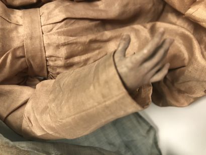 NAPLES, XIXème siècle
Trois sujets de crèche.
La...