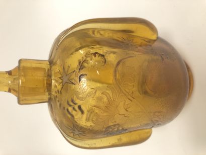 Émile GALLÉ (1846-1904)
Convex bottle on...