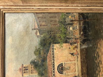 Antonio Reyna Manescau (1859-1937)
Venice,...