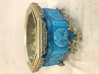 Théodore DECK (1823-1891)
Jardinière octogonale...