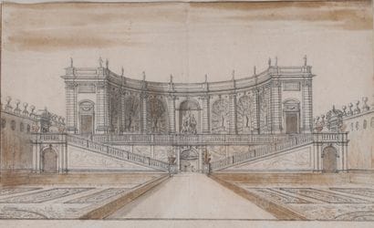 Israël SILVESTRE (Nancy 1621-Paris 1691)
Vue...