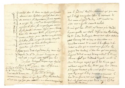 Jules cardinal MAZARIN (1602-1661)
L.A.S....