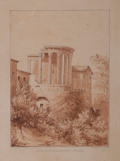 Antoine Martin GARNAUD (Paris 1796-1861)
Vue...