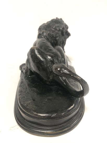 Antoine-Louis BARYE (1795-1875)
Lion devouring...