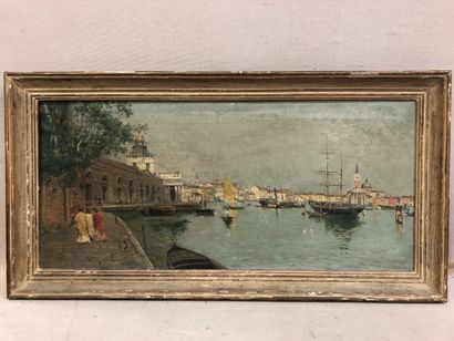 Antonio Reyna Manescau (1859-1937)
Venice,...
