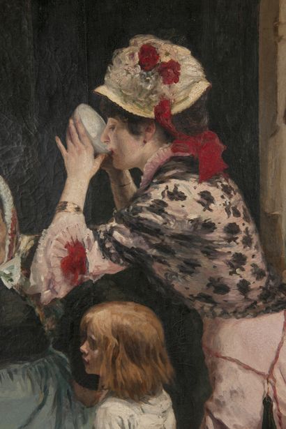PAUL RENOUARD (1845-1924)
La laitière, circa...