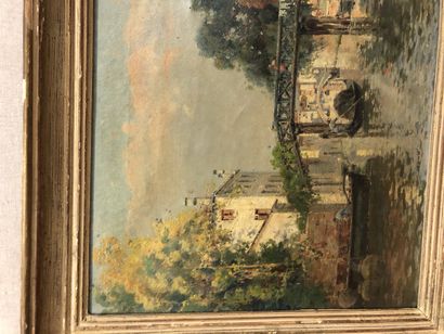 Antonio Reyna Manescau (1859-1937)
Venice,...
