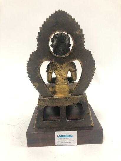 Chine, dynastie Qing, période Qianlong (1736-1795)
Statuette...