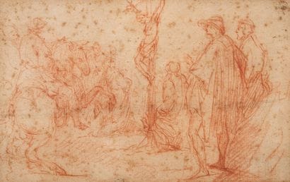 Entourage d'Antoine WATTEAU (1684-1721)
Le...