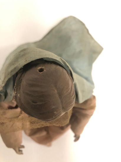 NAPLES, XIXème siècle
Trois sujets de crèche.
La...