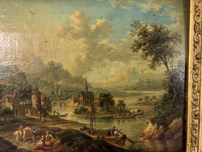 Attribuées à Frans HOCHECKER (Francfort-sur-le...