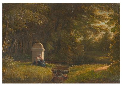 Attribué à Alexandre Hyacinthe DUNOUY (1757-1841)

Two...