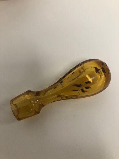 Émile GALLÉ (1846-1904)
Convex bottle on...