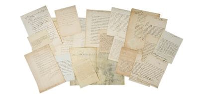 ANCIEN RÉGIME. 25 lettres ou pièces, la plupart...