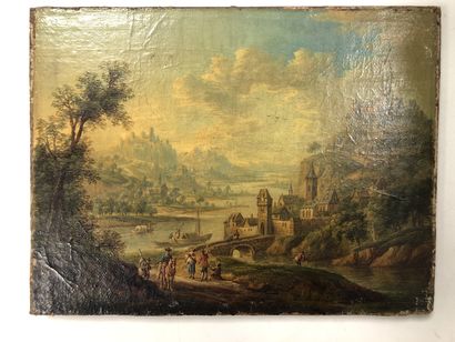 Attribuées à Frans HOCHECKER (Francfort-sur-le...