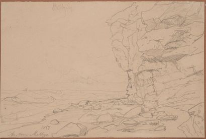 ANTON MELBYE (1818-1875)
The cliffs of Bulbjerg,...