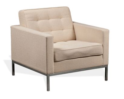 FLORENCE KNOLL (1917-2019)

Paire de fauteuils.
Structure...