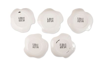 Roland BRICE (1911-1989)

Suite de cinq assiettes.
En...