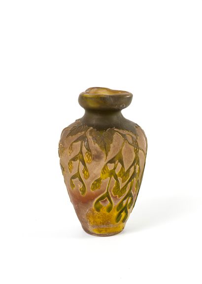 ÉTABLISSEMENTS GALLÉ
Petit vase balustre...