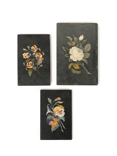 Italie, XIXème siècle.

Trois plaques en...