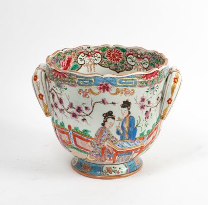 CHINE, XXème siècle
Seau à rafraichir en...