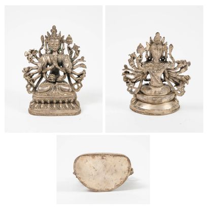 CHINE ou TIBET, XXème siècle
Boddhisattva...