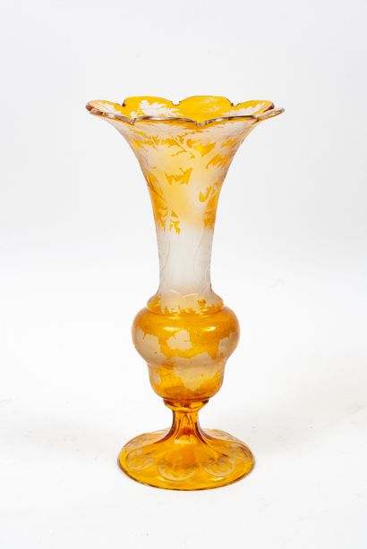 BOHEME, fin du XIXème ou début du XXème siècle

-Vase...