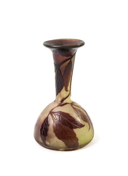 ÉTABLISSEMENTS GALLÉ
Petit vase soliflore...