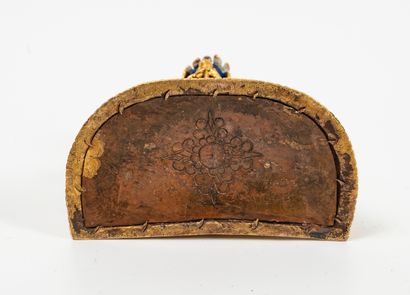 TIBET, XIXème siècle
Dharmapala à trois têtes...