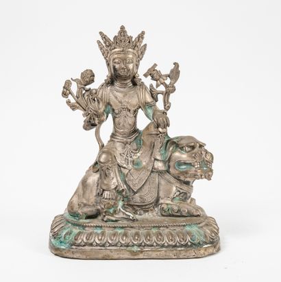 CHINE, début du XXème siècle
Gwanyin assise...