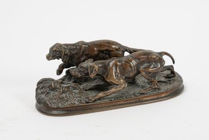 D'après Pierre-Jules MÊNE (1810-1879)
Groupe...