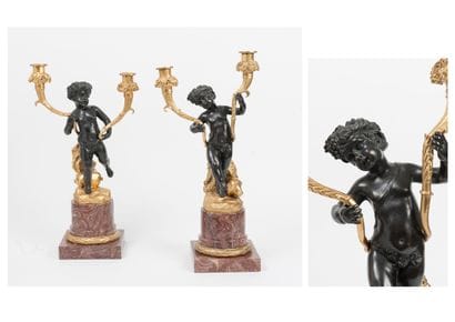 FRANCE, style Louis XVI, XXème siècle

Pair...