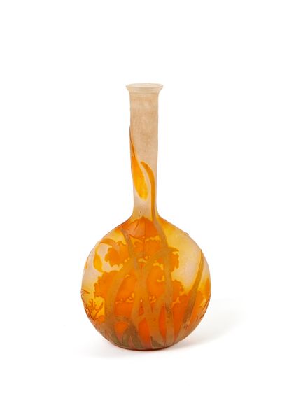 ÉTABLISSEMENTS GALLÉ
Vase soliflore à panse...