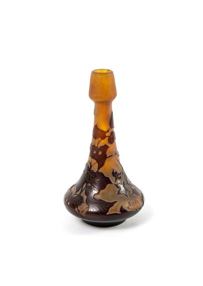 ÉTABLISSEMENTS GALLÉ
Petit vase soliflore...