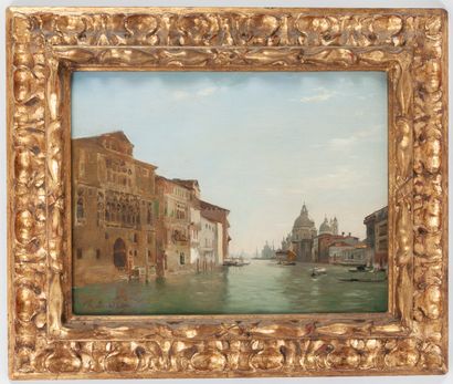 Charles BUSSON (1822-1908)
Le Grand canal...