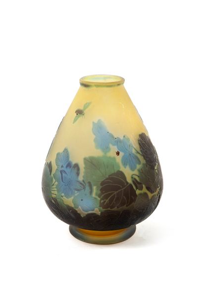 ÉTABLISSEMENTS GALLÉ

Petit vase ovoïde sur...