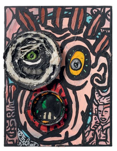 Robert COMBAS (1957)
Tête, 1995.
Acrylique...