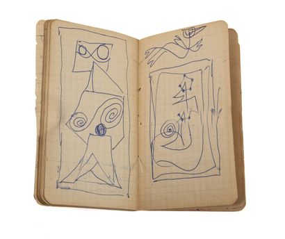 Hans Reichel (1892-1958)
Composition, 1953.
Encre...