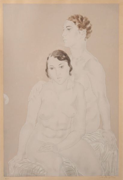Leonard Tsuguharu FOUJITA (1886-1968)
Deux...