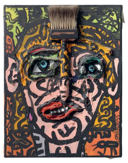Robert COMBAS (1957)
Tête, 1995.
Acrylique...