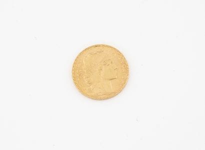 France
20 francs gold coin, IIIrd Republic,...