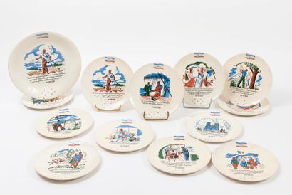 Ensemble d'objets collectés relatifs au Maréchal...