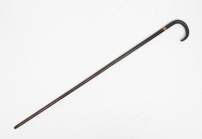 Three beak canes.
Natural or black-stained...