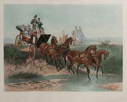 Two English engravings
- From E. GUERARD....